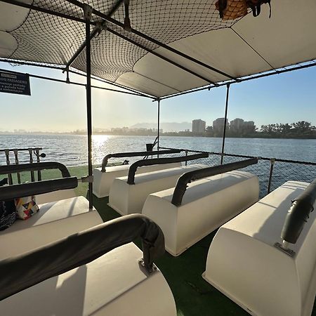 Barra Da Tijuca - 9 - Flat Premium Com Cozinha, Fogao Cooktop, Geladeira Grande, Smart Tv Grande, Lindo E Muitissimo Confortavel, Balsa Para A Praia Gratis E Estacionamento Gratuito Río de Janeiro Exterior foto