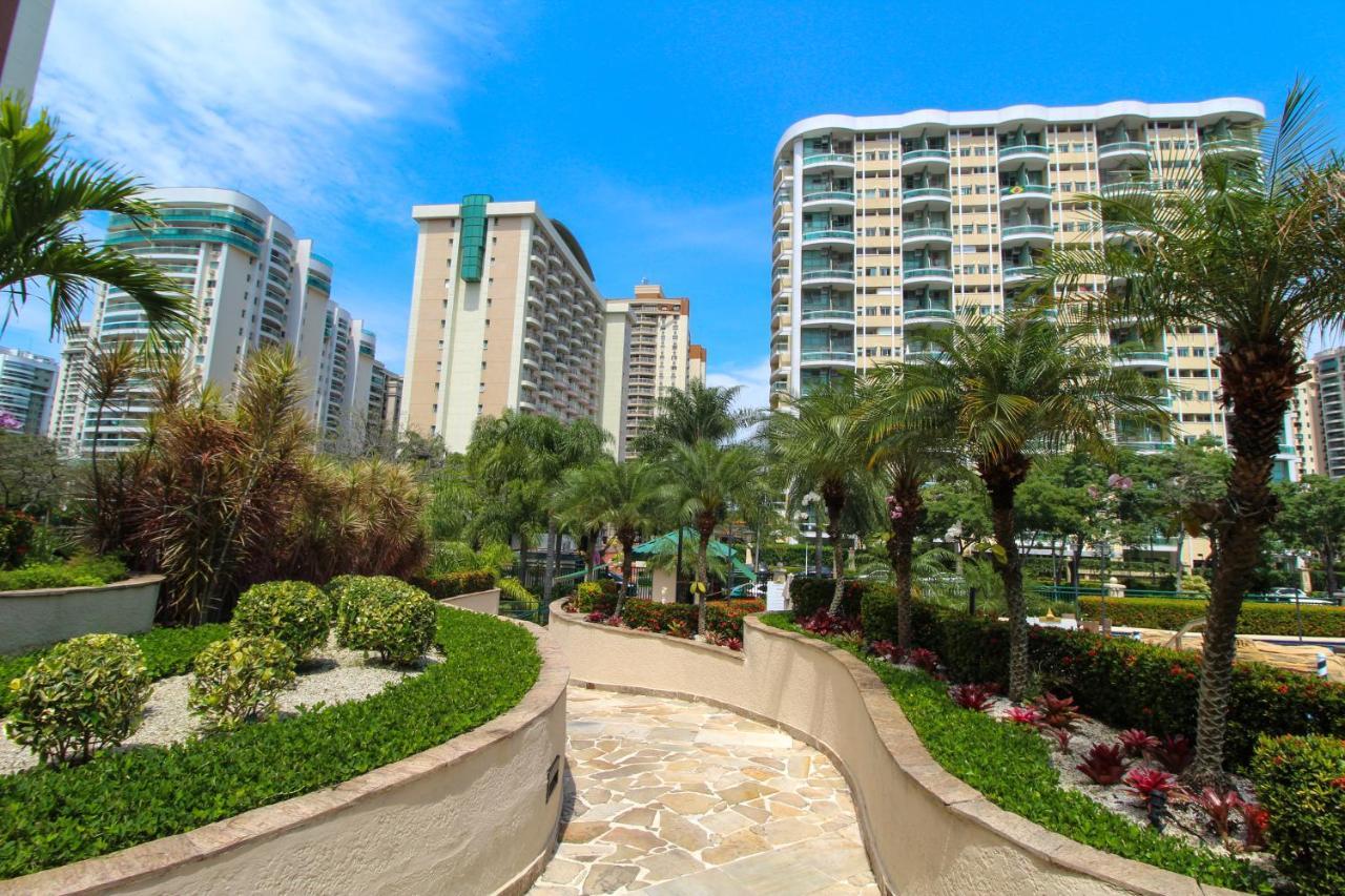 Barra Da Tijuca - 9 - Flat Premium Com Cozinha, Fogao Cooktop, Geladeira Grande, Smart Tv Grande, Lindo E Muitissimo Confortavel, Balsa Para A Praia Gratis E Estacionamento Gratuito Río de Janeiro Exterior foto
